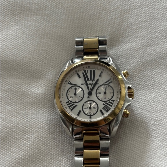 Michael Kors Two-Tone Chronograph Watch - Picture 1 of 9